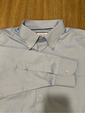 Charles Tyrwhitt Pale Blue Button-Down Dress Shirt - Men's